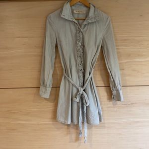 Anthropologie shirt dress